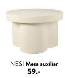 Oferta de Nesi - Mesa Auxiliar por 59€ en Casa