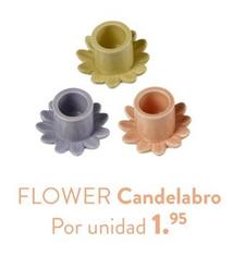 Oferta de Flower Candelabro por 1,95€ en Casa