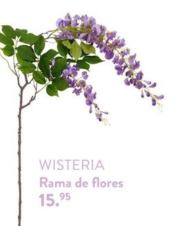 Oferta de Wisteria Rama De Flores por 15,95€ en Casa