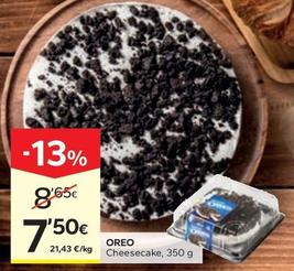 Oferta de Oreo - Cheesecake por 7,5€ en Caprabo