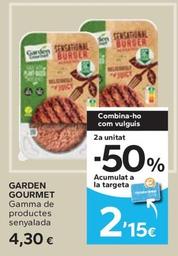 Oferta de Garden Gourmet - Gamma De Productes Senyalada por 4,3€ en Caprabo