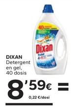 Oferta de Dixan - Detergente En Gel por 8,59€ en Caprabo