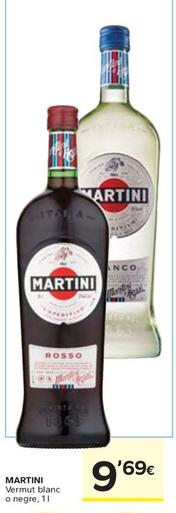 Oferta de Martini - Vermut Blanc O Negre por 9,69€ en Caprabo