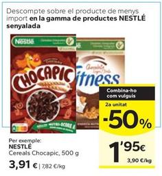 Oferta de Nestlé - Cereals Chocapic por 3,91€ en Caprabo