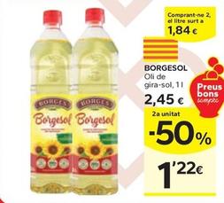 Oferta de Borges - Oli De Girasol por 2,45€ en Caprabo