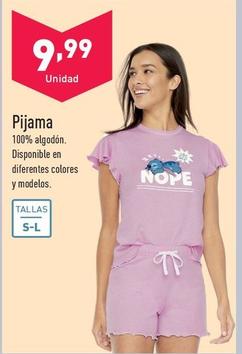 Oferta de Pijama por 9,99€ en ALDI