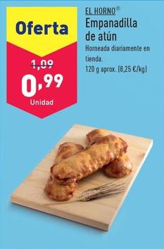 Oferta de El Horno - Empanadilla De Atún por 0,99€ en ALDI