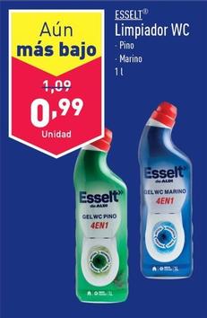 Oferta de Esselt - Limpiador Wc por 0,99€ en ALDI