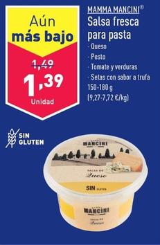 Oferta de Mamma Mancini - Salsa Fresca Para Pasla por 1,39€ en ALDI
