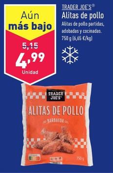 Oferta de Trader Joe´s - Alitas De Pollo por 4,99€ en ALDI