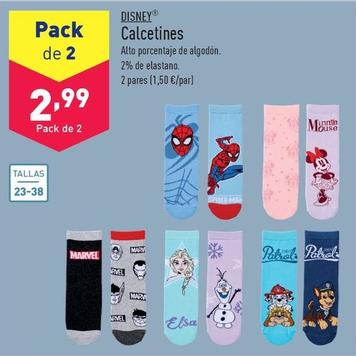 Oferta de Disney - Calcetines por 2,99€ en ALDI