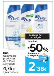 Oferta de H&s - Gamma De Productes por 4,75€ en Caprabo