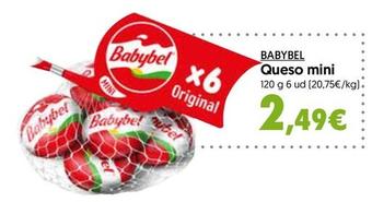Oferta de Babybel - Queso Mini por 2,49€ en Hiper Usera