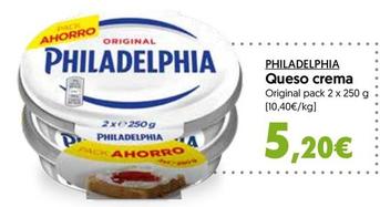 Oferta de Philadelphia - Queso Crema por 5,2€ en Hiper Usera