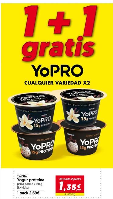 Oferta de Yopro - Yogur Proteina por 2,69€ en Hiper Usera