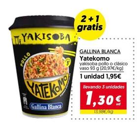 Oferta de Gallina Blanca - Yatekomo por 1,95€ en Hiper Usera