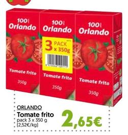 Oferta de Orlando - Tomate Frito por 2,65€ en Hiper Usera