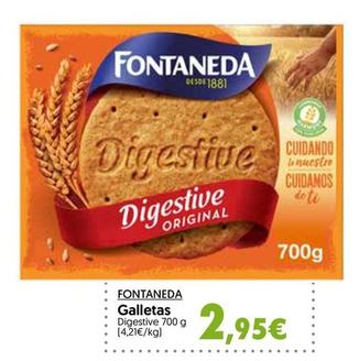 Oferta de Fontaneda - Galletas por 2,95€ en Hiper Usera