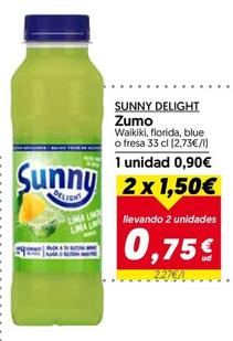 Oferta de Sunny Delight - Zumo por 0,9€ en Hiper Usera