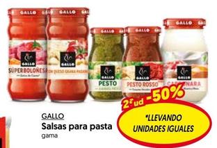 Oferta de Gallo - Salsas Para Pasta en Hiper Usera