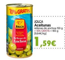 Oferta de Jolca - Aceitunas por 1,59€ en Hiper Usera
