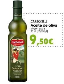 Oferta de Carbonell - Aceite De Oliva por 9,5€ en Hiper Usera