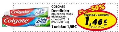 Oferta de Colgate - Dentífrico por 1,95€ en Hiper Usera