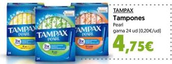 Oferta de Tampax - Tampones por 4,75€ en Hiper Usera