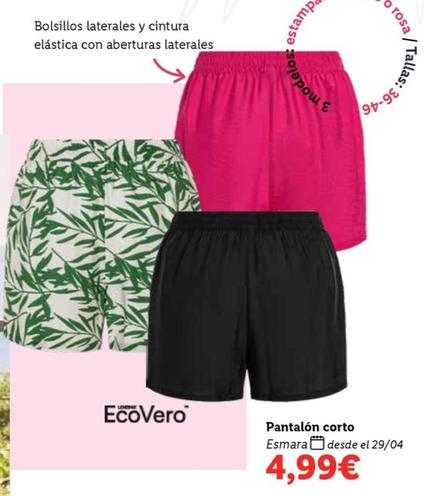 Oferta de Esmara - Pantalon Corto por 4,99€ en Lidl
