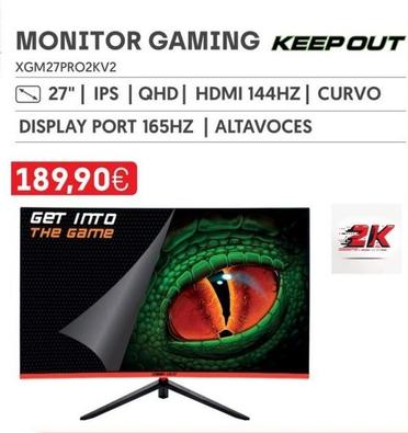 Oferta de Monitor por 189,9€ en Computer Store