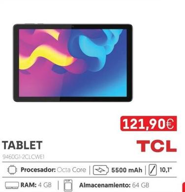Oferta de Tablet por 121,9€ en Computer Store