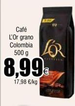 Oferta de L'or - Café Grano Colombia por 8,99€ en Froiz