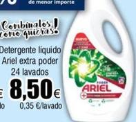 Oferta de Detergente líquido por 8,5€ en Froiz