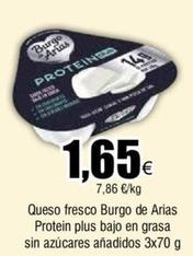 Oferta de Burgo De Arias - Queso Fresco por 1,65€ en Froiz