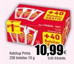 Oferta de Prima - Ketchup por 10,99€ en Froiz