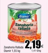 Oferta de Diamir - Zanahoria Rallada por 2,19€ en Froiz