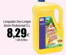Oferta de Don Limpio - Limpiador Limón Profesional por 8,29€ en Froiz
