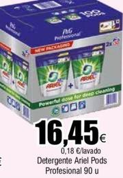 Oferta de Ariel - Detergente Pods Profesional 90 U por 16,45€ en Froiz
