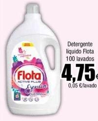 Oferta de Flota - Detergente Líquido 100 Lavados por 4,75€ en Froiz