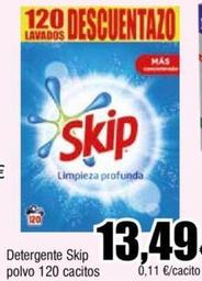 Oferta de Skip - Detergente Polvo por 13,49€ en Froiz