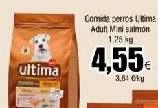 Oferta de Affinity - Comida Perros Ultima Adult Mini Salmón por 4,55€ en Froiz