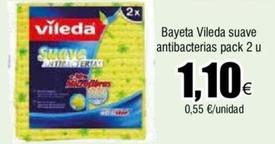 Oferta de Vileda - Bayeta Suave Antibacterias por 1,1€ en Froiz
