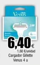 Oferta de Gillette - Cargador Venus 4 U por 6,4€ en Froiz