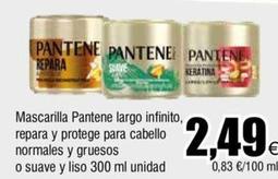 Oferta de Pantene - Mascarilla Largo Infinito por 2,49€ en Froiz