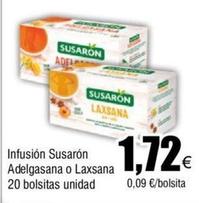 Oferta de Susarón - Infusión Adelgasana O Laxsana por 1,72€ en Froiz