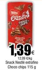 Oferta de Nestlé - Snack Extrafino Choco Chips por 1,39€ en Froiz
