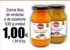 Oferta de Ibsa - Crema De Verduras por 1€ en Froiz