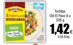 Oferta de Old El Paso - Tortillas por 1,42€ en Froiz