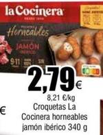 Oferta de La Cocinera - Croquetas Horneables Jamón Ibérico por 2,79€ en Froiz