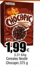 Oferta de Nestlé - Cereales Chocapic por 1,99€ en Froiz